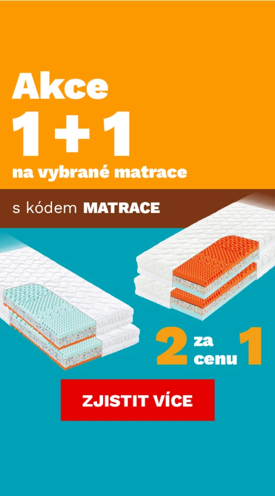 Matrace 1+1 zdarma 1-31-10-2026