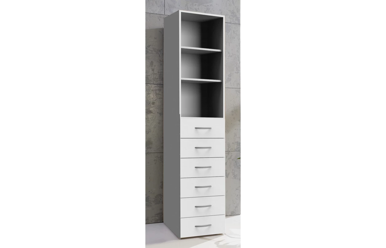 Rohový skříňový nástavec Multiraum, 80 cm, dub sonoma 22