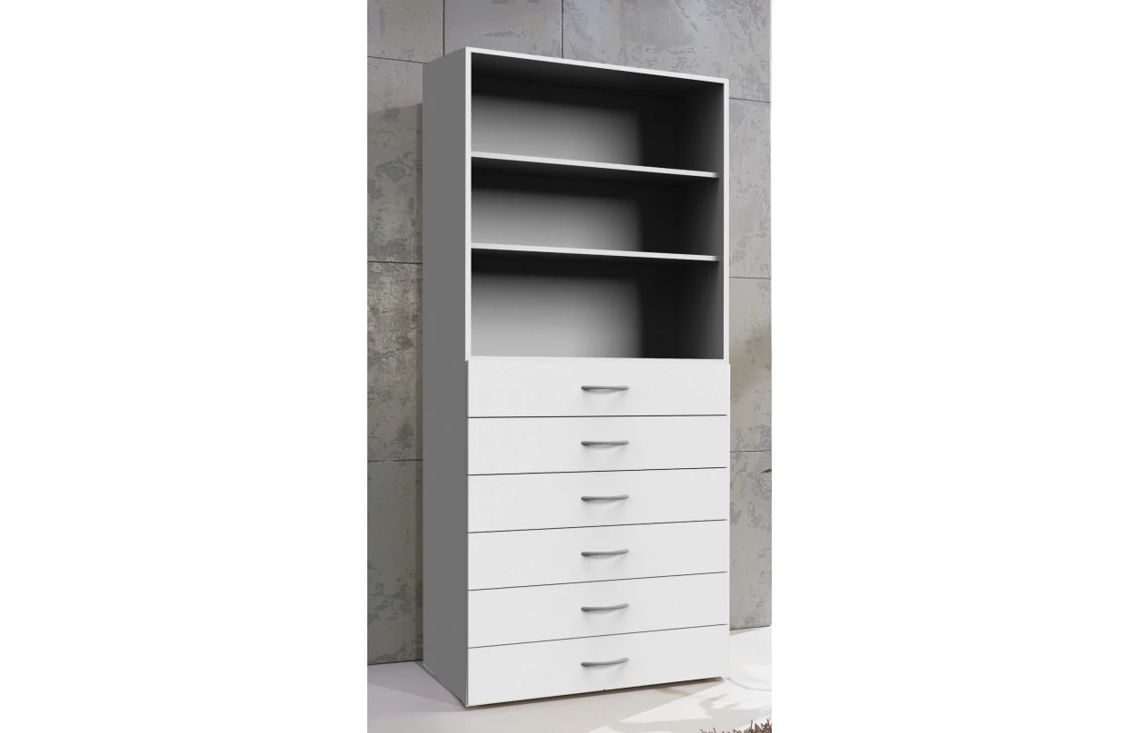 Rohový skříňový nástavec Multiraum, 80 cm, dub sonoma 24