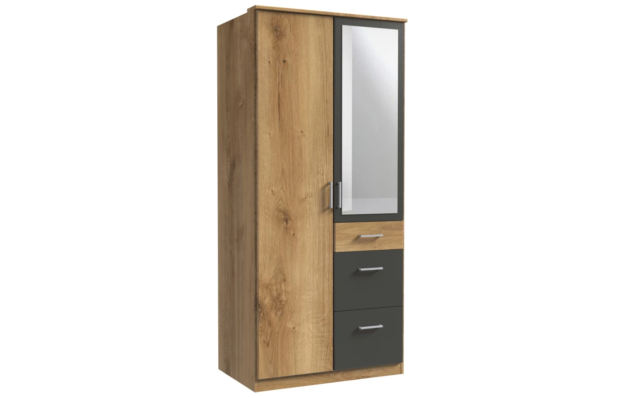 Skříňový nástavec Click, 135 cm, bílý 45
