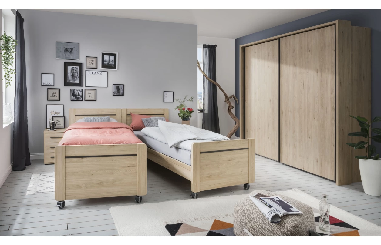 Šatní skříň Brüssel, 250 cm, kamenný dub/šedá 8