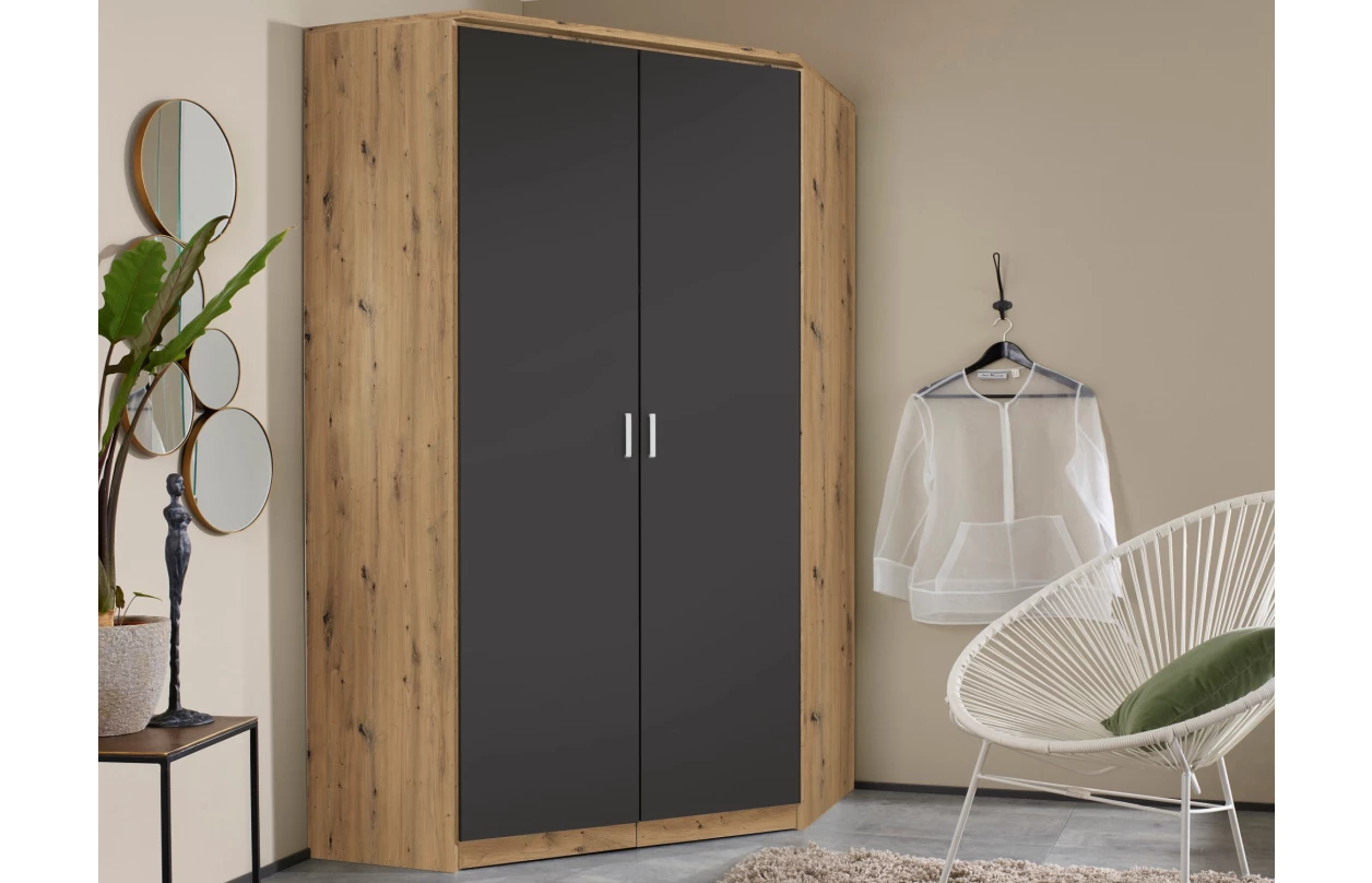 Skříňový nástavec Bremen, 91 cm, dub sonoma/bílá 31