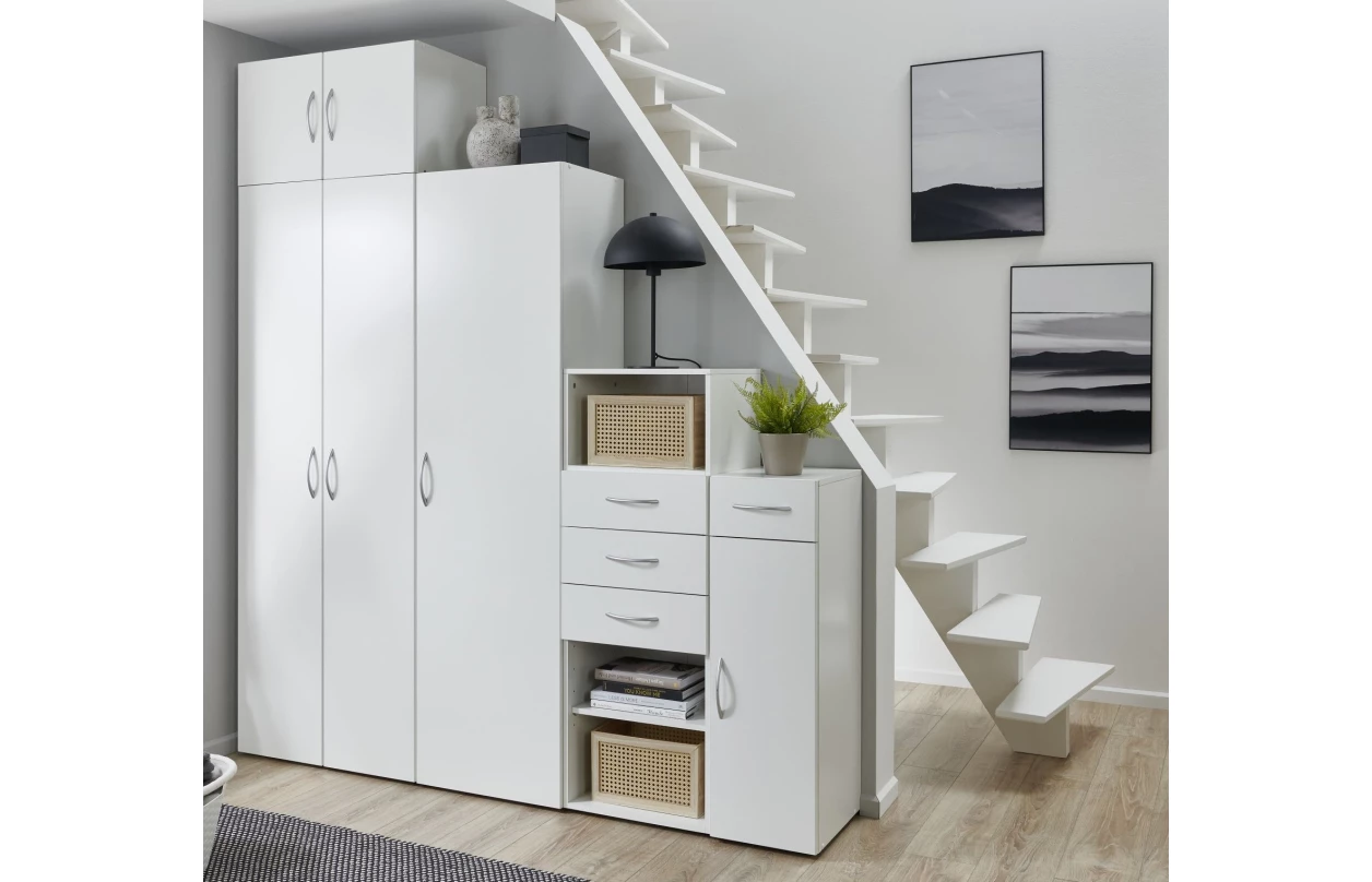 Skříňový nástavec Multiraum, 40 cm, bílý 5