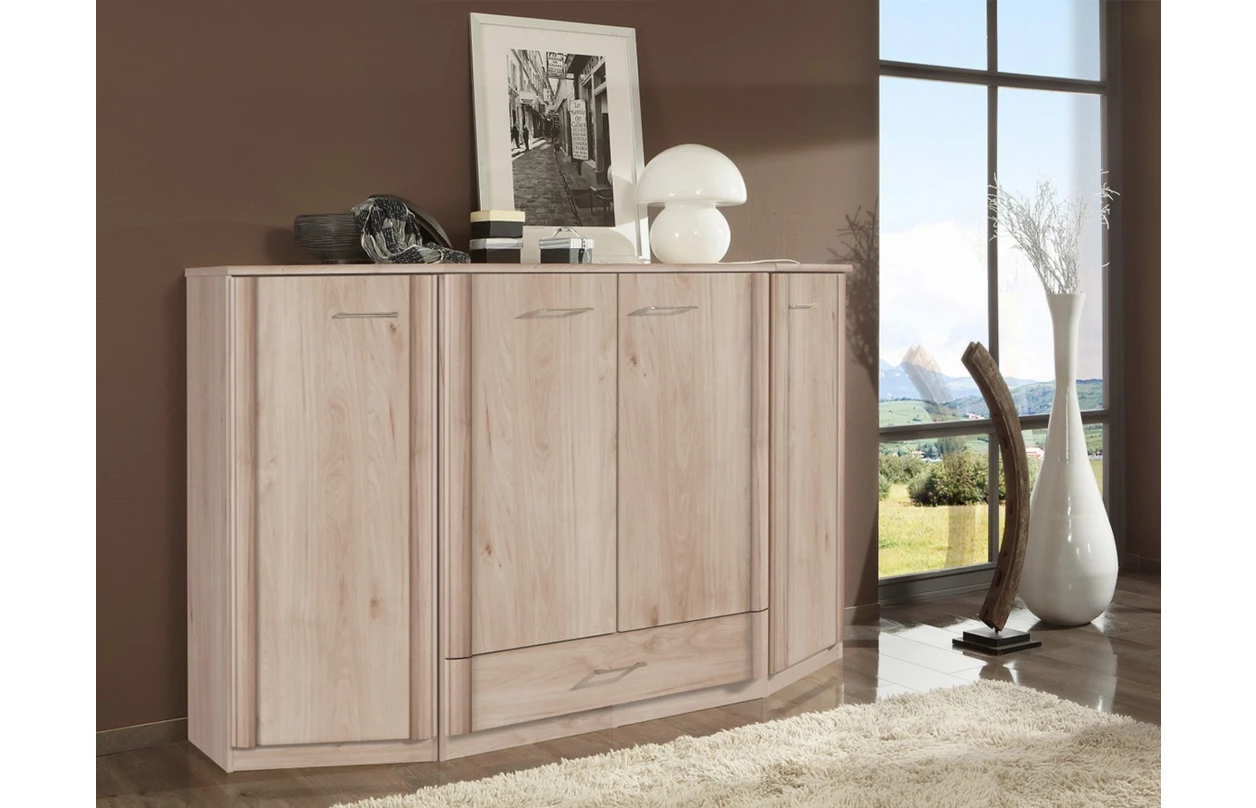 Skříňové přemostění k posteli Luxor, polární modřín 28
