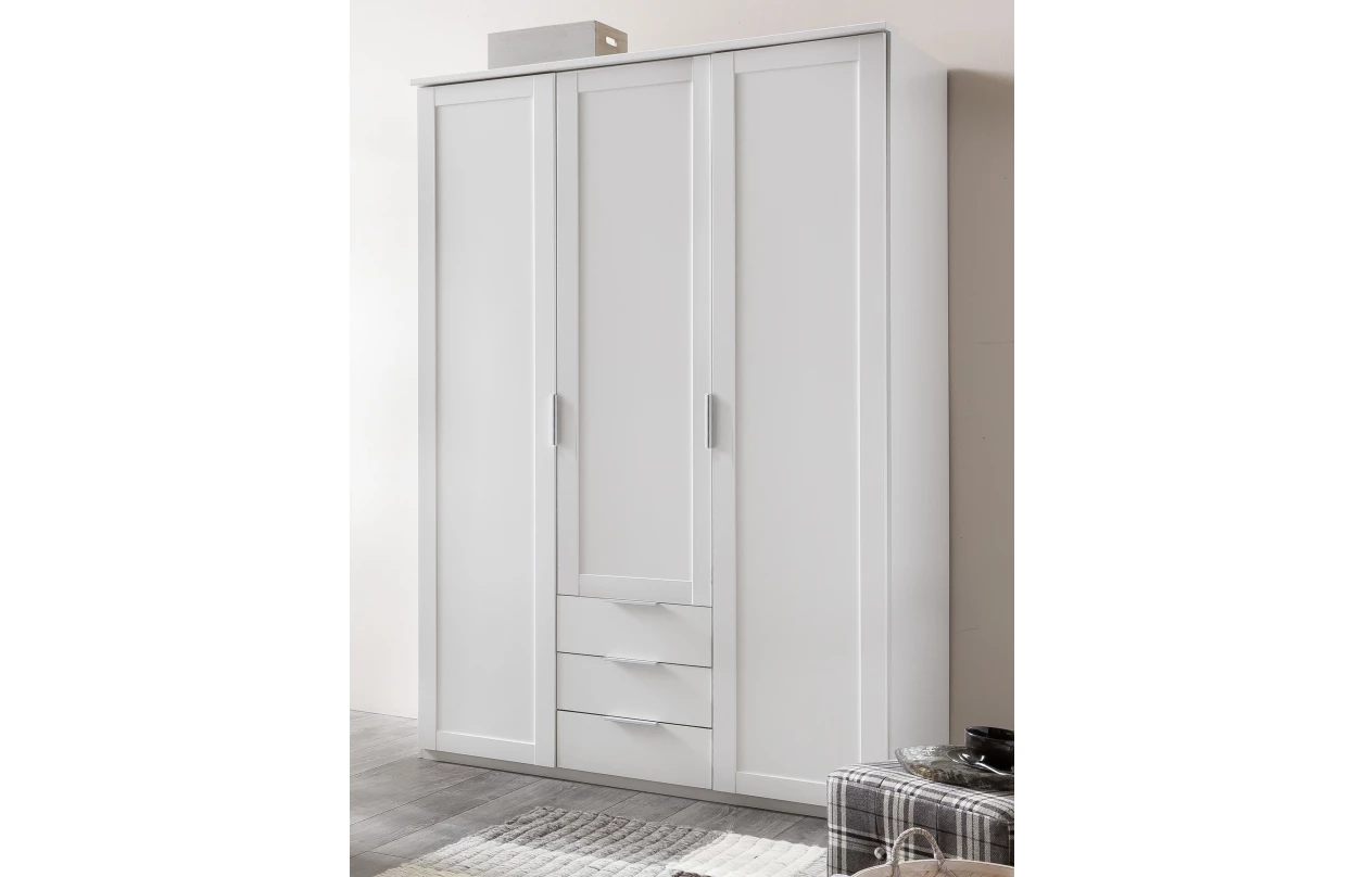 Šatní skříň Nadja, 225 cm, dub artisan/zrcadlo 15