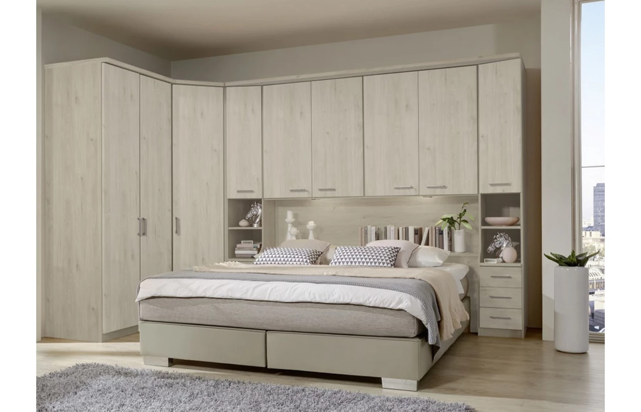 Skříňka se zásuvkami Luxor 93 cm, polární modřín 4