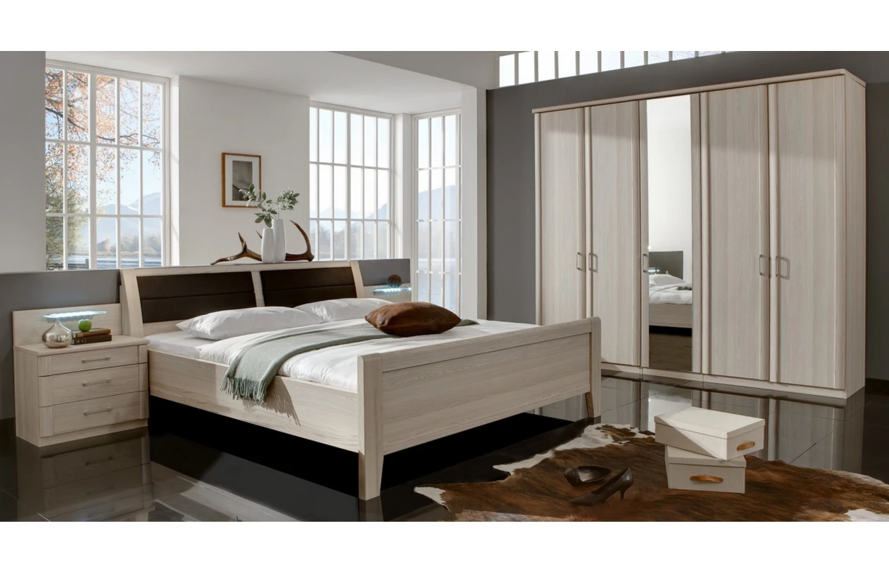 Skříňka se zásuvkami Luxor 93 cm, polární modřín 9
