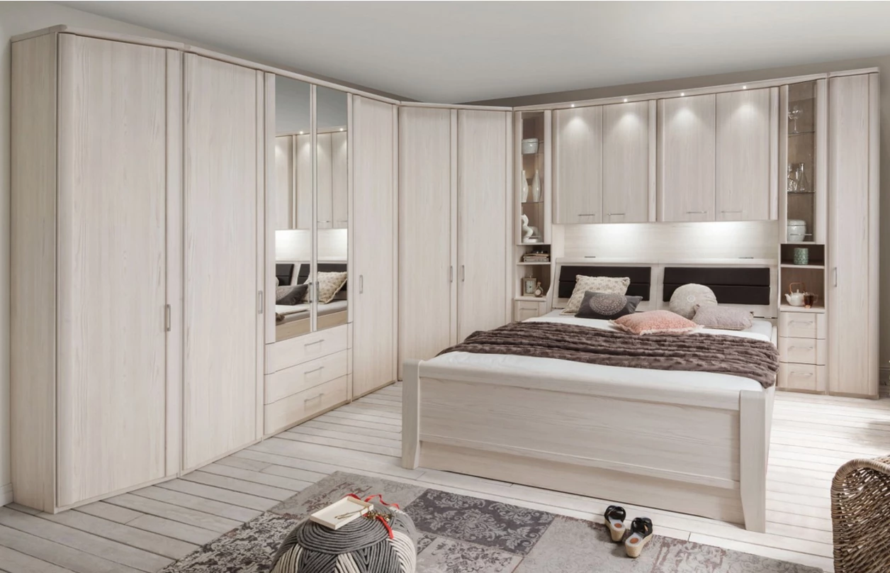 Skříňka se zásuvkami Luxor 93 cm, polární modřín 24