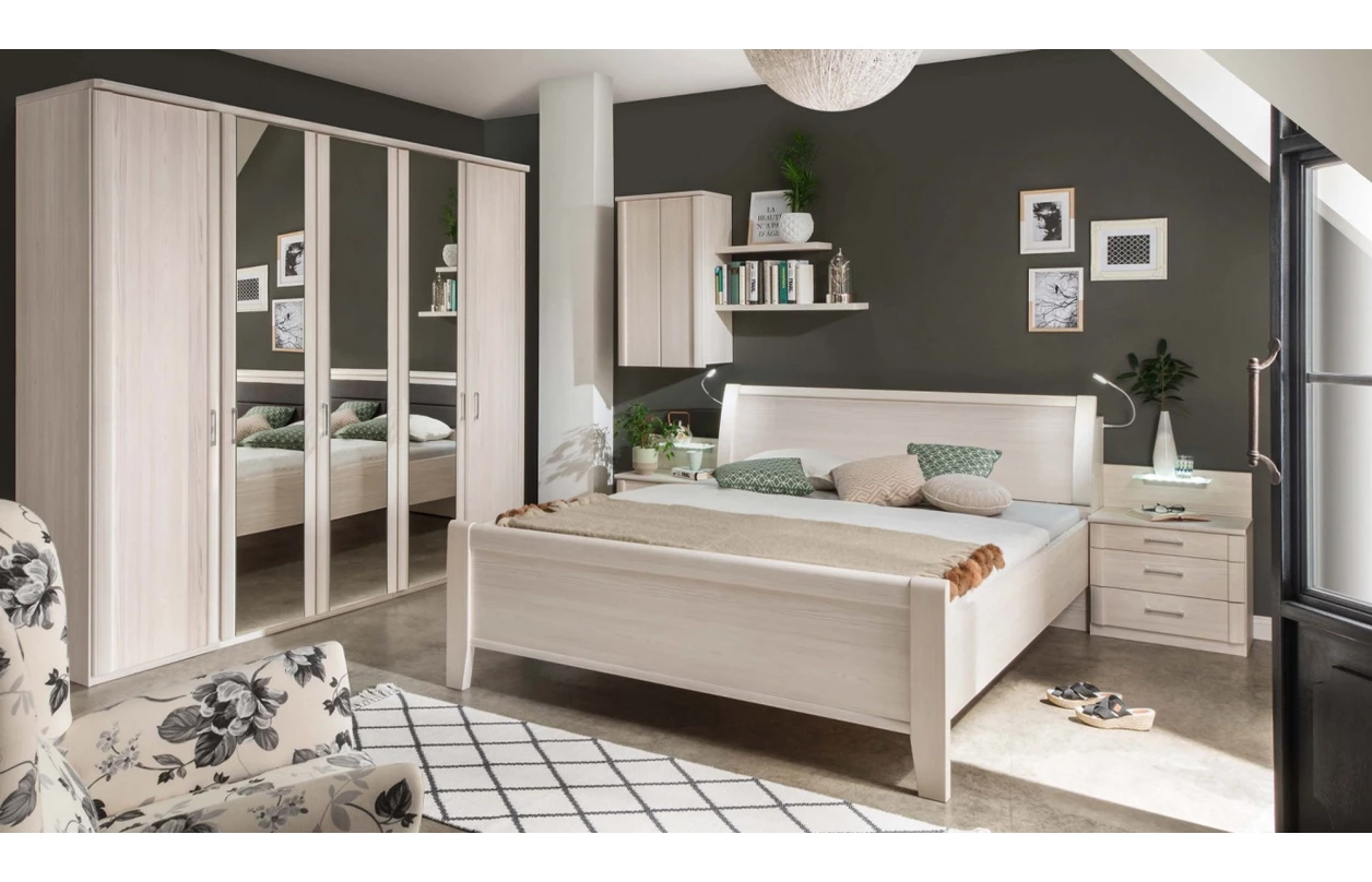 Skříňka se zásuvkami Luxor 93 cm, polární modřín 31