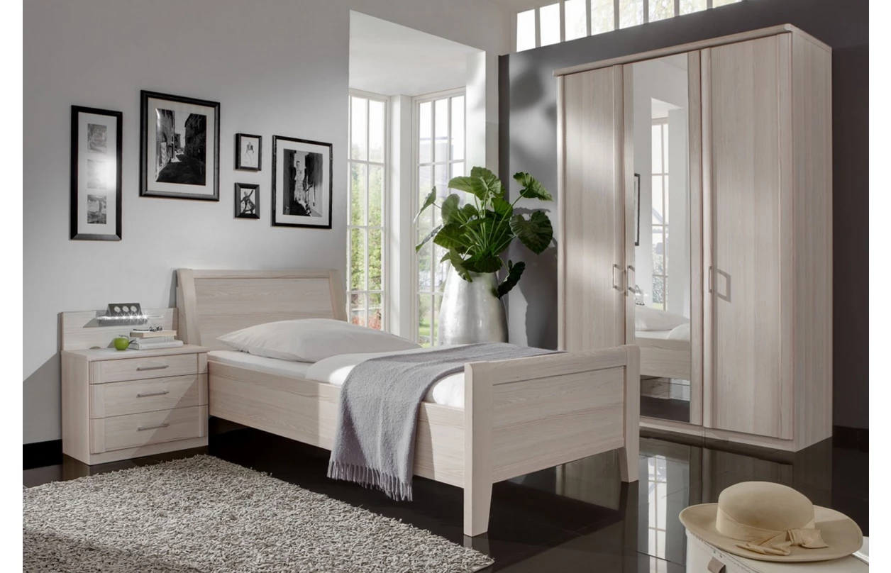 Skříňka se zásuvkami Luxor 93 cm, polární modřín 35