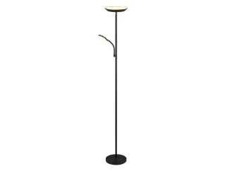 Stojací lampa LED Specter, černá