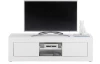 TV stolek s osvětlením Oakland 140 cm, bílý