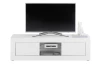 TV stolek s osvětlením Oakland 140 cm, bílý
