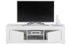 TV stolek s osvětlením Oakland 140 cm, bílý