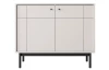 Skříňka 2-dveřová Japandi, 104 cm, béžová kašmír