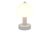 Stolní lampa Glenn, šedá