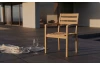 Zahradní židle s područkami Kediri, teak