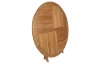 Kulatý zahradní stůl Tarakan, 120 cm, teak
