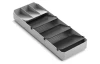 Organizér na příbory UniFit 40-49 cm, šedý