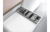 Organizér na příbory UniFit 40-49 cm, šedý