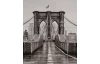 Obraz na plátně Brooklyn Bridge, 150x50 cm