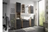 Koupelnová skříňka se zrcadlem Vista 60 cm, dub viking