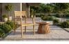 Kulatý zahradní stolek Manado, 70 cm, teak