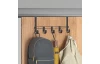 Závěsná lišta na dveře Lava TouchTherm U 38 cm, černá