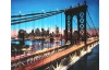 Obraz na plátně Brooklyn Bridge, 40x50 cm