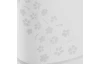 Koš na prádlo Flowers 55 l, bílý