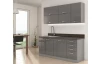 Horní kuchyňská skříňka Grey 80GU, 80 cm