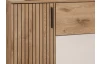 Komoda se zásuvkami Daria, 125 cm, dub/bílá