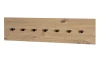 Věšák na zeď Parma, šířka 80 cm, dub/černý