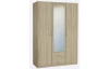 Šatní skříň Case, 136 cm, dub sonoma