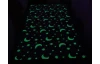 Dětský koberec svítící ve tmě Glow 80x150 cm, měsíčky