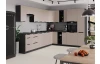 Přední panel na vestavnou kuchyňskou myčku Arona, 60 cm, kašmírová/černá