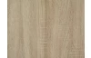 Komoda s policemi a zásuvkou/botník Manolo 90 cm, dub sonoma/bílá