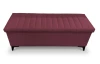 Úložná lavice/peřiňák Joy, šířka 139 cm, tmavě růžová látka