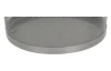 Odpadkový koš na papír 28 cm, stříbrný kov