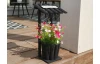 Stojan na květiny Garden 41 cm, černé dřevo