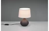 Stolní lampa Martin 29 cm, hnědá