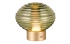 LED stolní lampa nabíjecí Earl 14 cm, zelené sklo