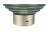 LED stolní lampa nabíjecí Earl 14 cm, zelené sklo