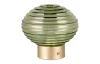 LED stolní lampa nabíjecí Earl 14 cm, zelené sklo