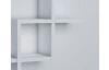Nástěnný regál/police Geometry, bílý