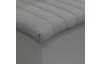 Úložná lavice/peřiňák Joy, šířka 139 cm, světle šedá látka
