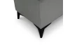 Úložná lavice/peřiňák Joy, šířka 139 cm, světle šedá látka