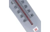 Venkovní teploměr 27 cm, stříbrný