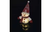 Vánoční dekorace LED sněhulák, 25 cm