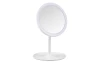 Kosmetické zrcadlo s LED Liara 18x28,5 cm, bílé